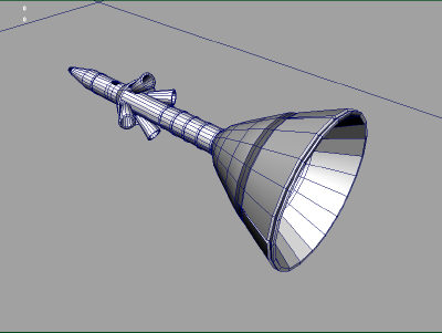 3d model ares 1 rocket - ARES 1 Rocket by Monkey Wrench